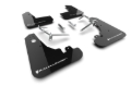 Picture of Rally Armor RAL UR Blk Flap/Wht Logo Mud Flaps - MF99-UR-BLK-WH