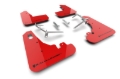 Picture of Rally Armor 22-26 Subaru BRZ / Toyota GR86 Red UR Mud Flap w/Black Logo
