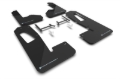Picture of Rally Armor 22-26 Rivian R1S Black UR Mud Flap w/Light Blue Logo