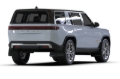 Picture of Rally Armor 22-26 Rivian R1S Black UR Mud Flap w/Light Blue Logo