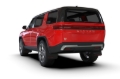 Picture of Rally Armor 22-26 Rivian R1S Black UR Mud Flap w/Metallic Black Logo