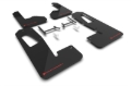 Picture of Rally Armor 22-26 Rivian R1S Black UR Mud Flap w/Red Logo