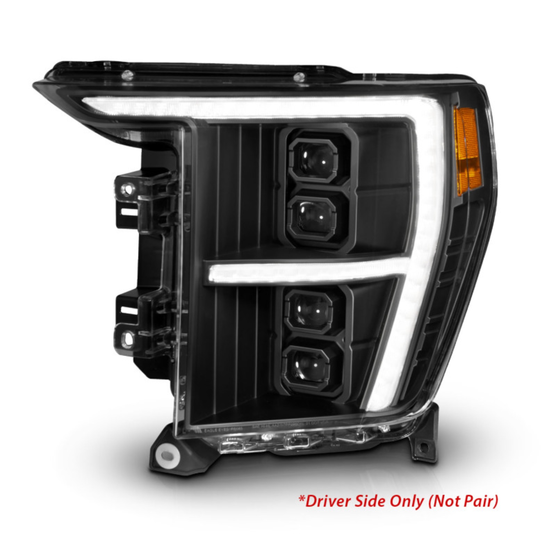 Picture of ANZO 21-23 Ford F-150 (w/Factory Halogen) Z-Series Full LED Proj Headlights - Driver Side ONLY