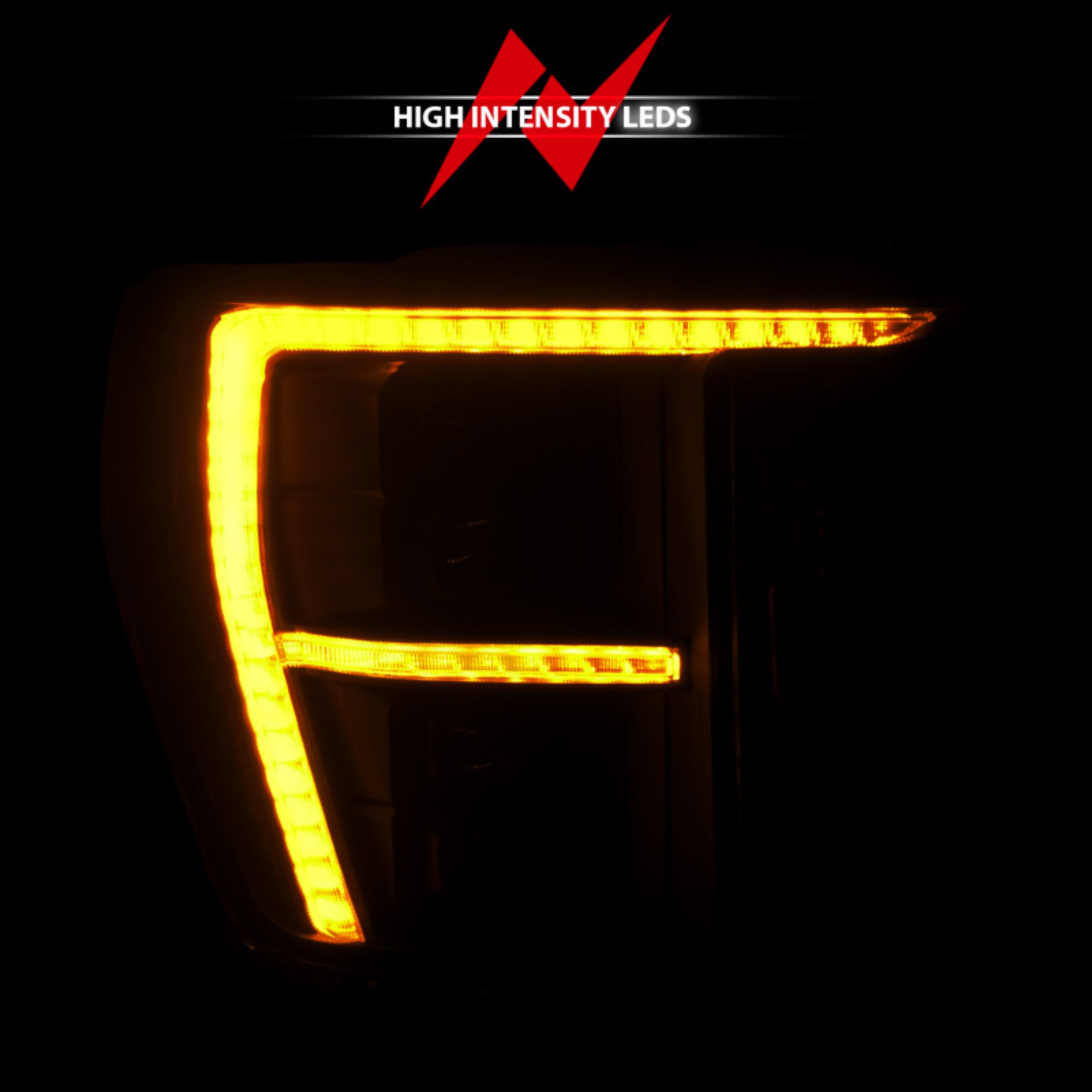 Picture of ANZO 21-23 Ford F-150 (w/Factory Halogen) Z-Series Full LED Proj Headlights - Pass. Side ONLY