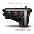 Picture of ANZO ANZ LED/Projector Headlights - 111599X-L