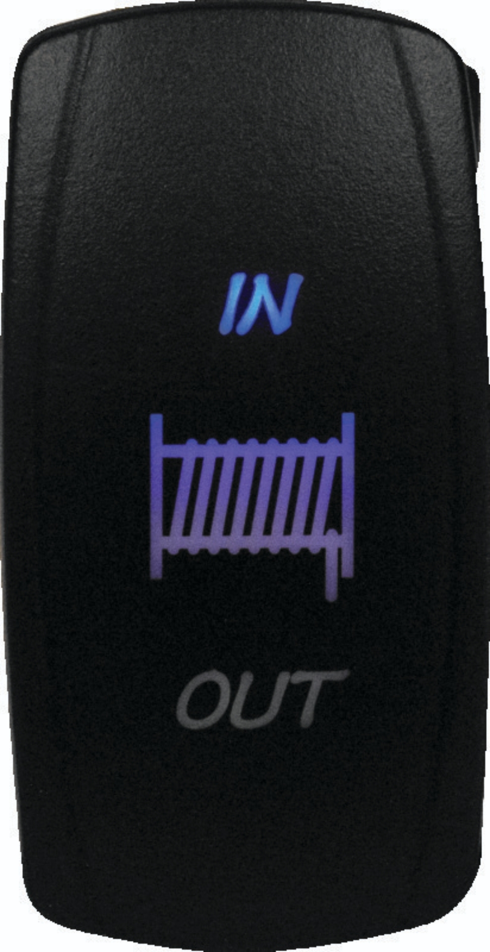 Picture of DragonFire Racing Lighted Switch Winch In/Out Blue