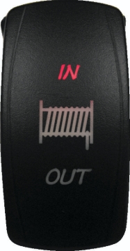 Picture of DragonFire Racing Lighted Switch Winch In/Out Red