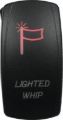 Picture of DragonFire Racing Lighted Switch Whip On/Off Red