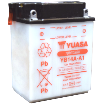 Picture of Yuasa YB14A-A1 Yumicron CX 12-Volt Battery