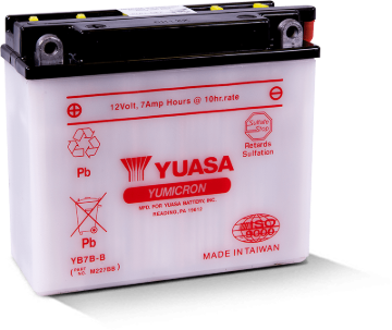 Picture of Yuasa YB7B-B Yumicron 12-Volt Battery