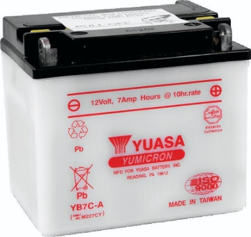 Picture of Yuasa YB7C-A Yumicron 12-Volt Battery