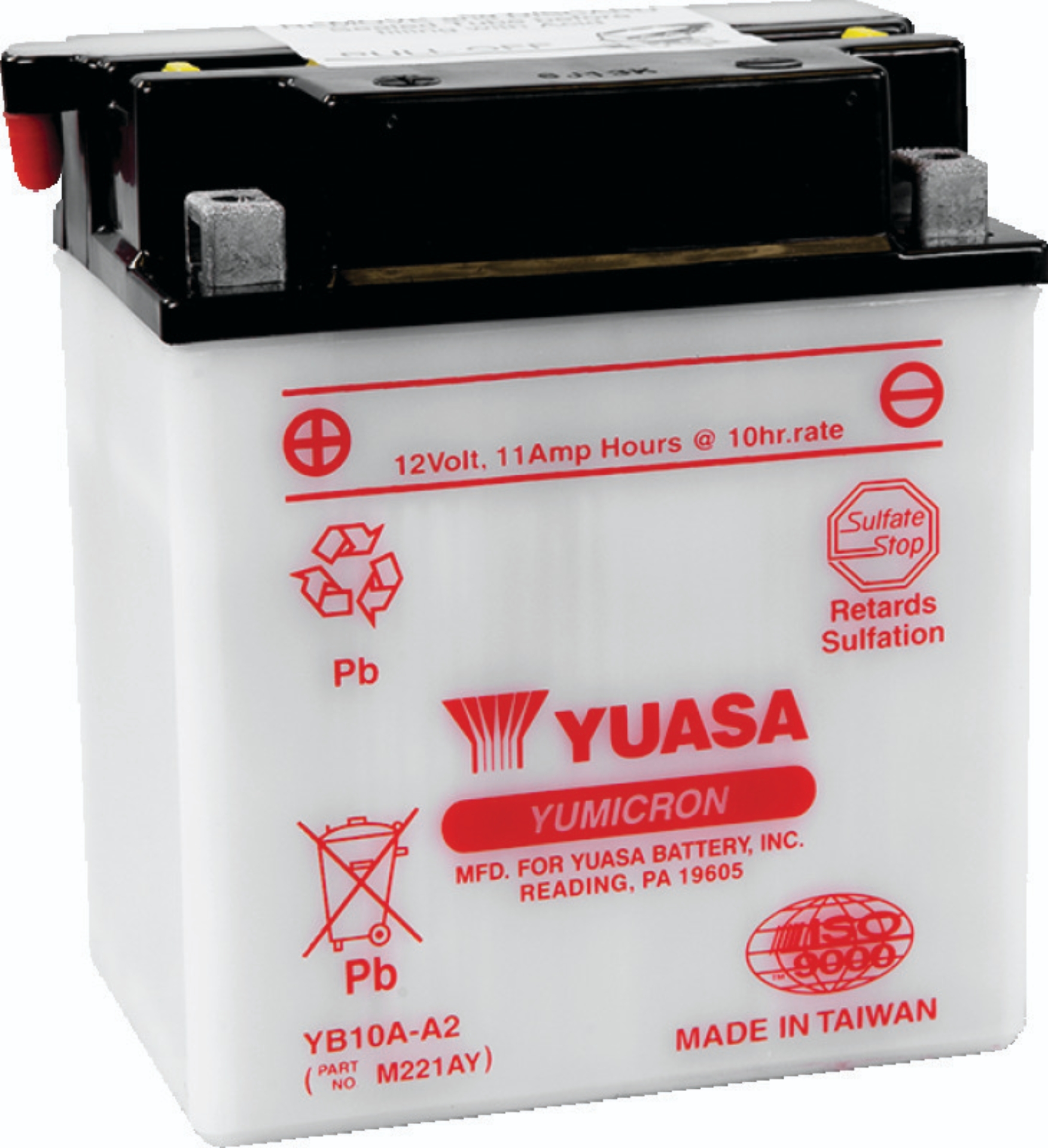 Picture of Yuasa YB10A-A2 Yumicron 12-Volt Battery