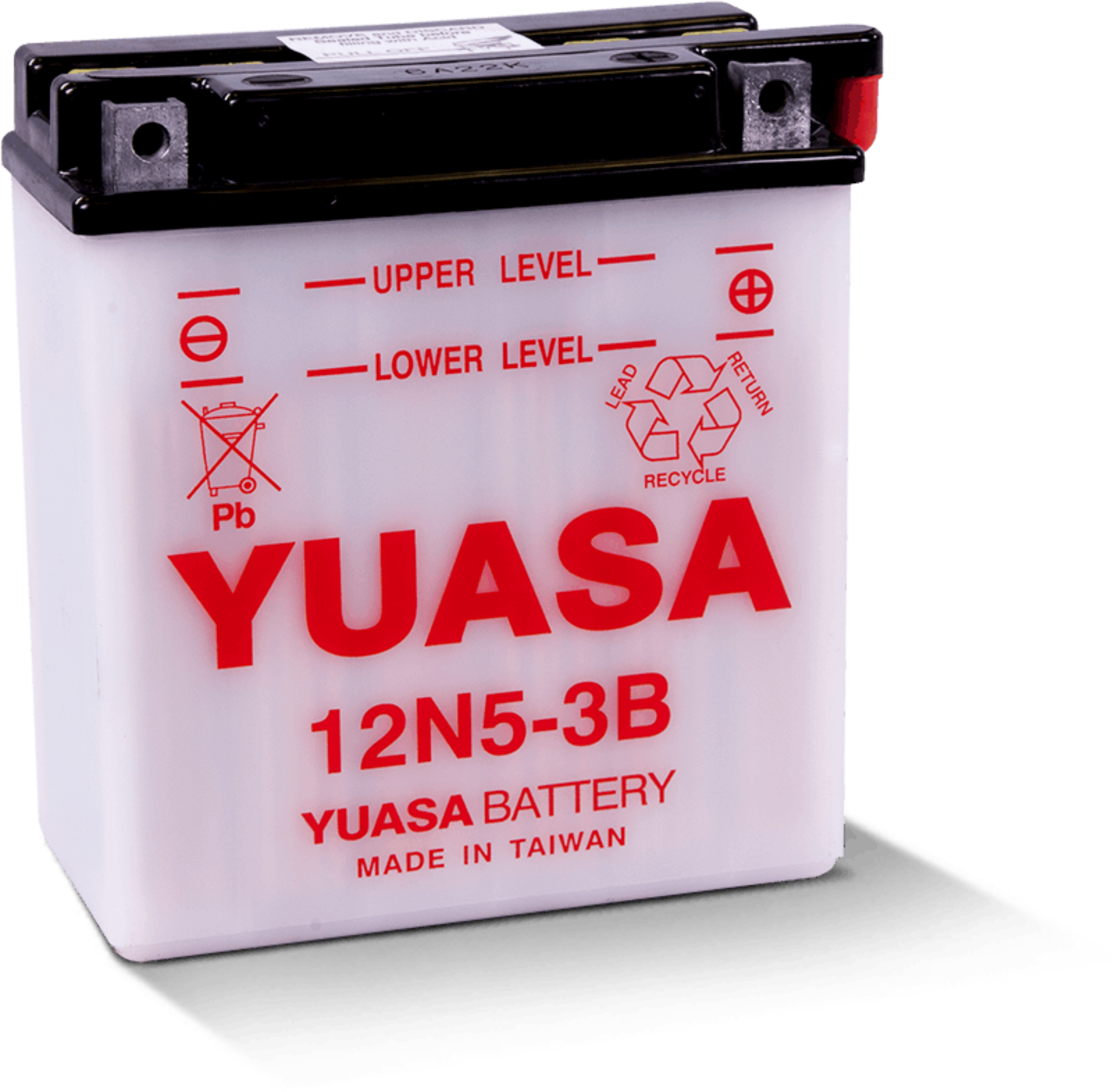 Picture of Yuasa 12N5-3B Conventional 12-Volt Battery