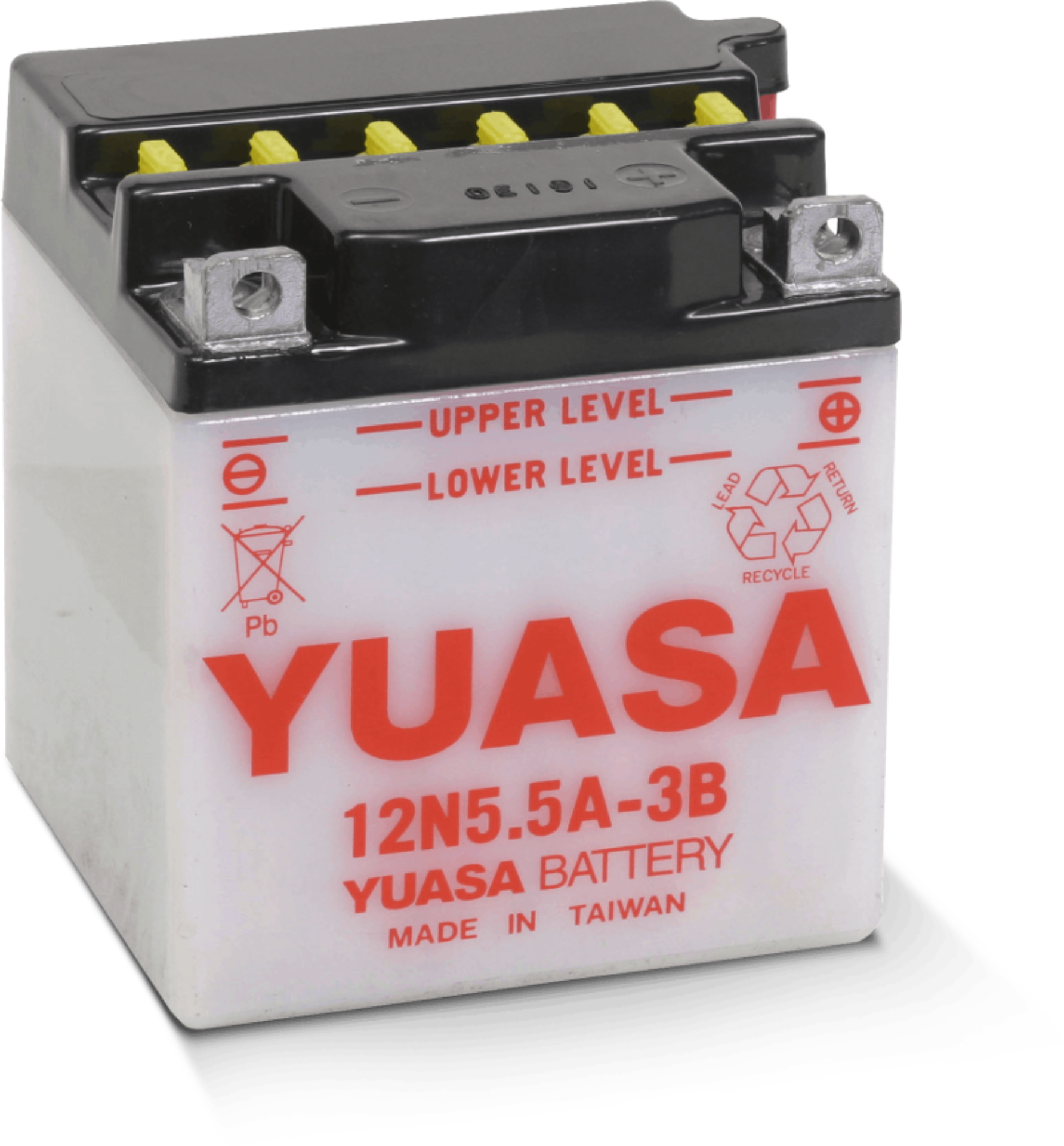 Picture of Yuasa 12N5.5A-3B Conventional 12-Volt Battery