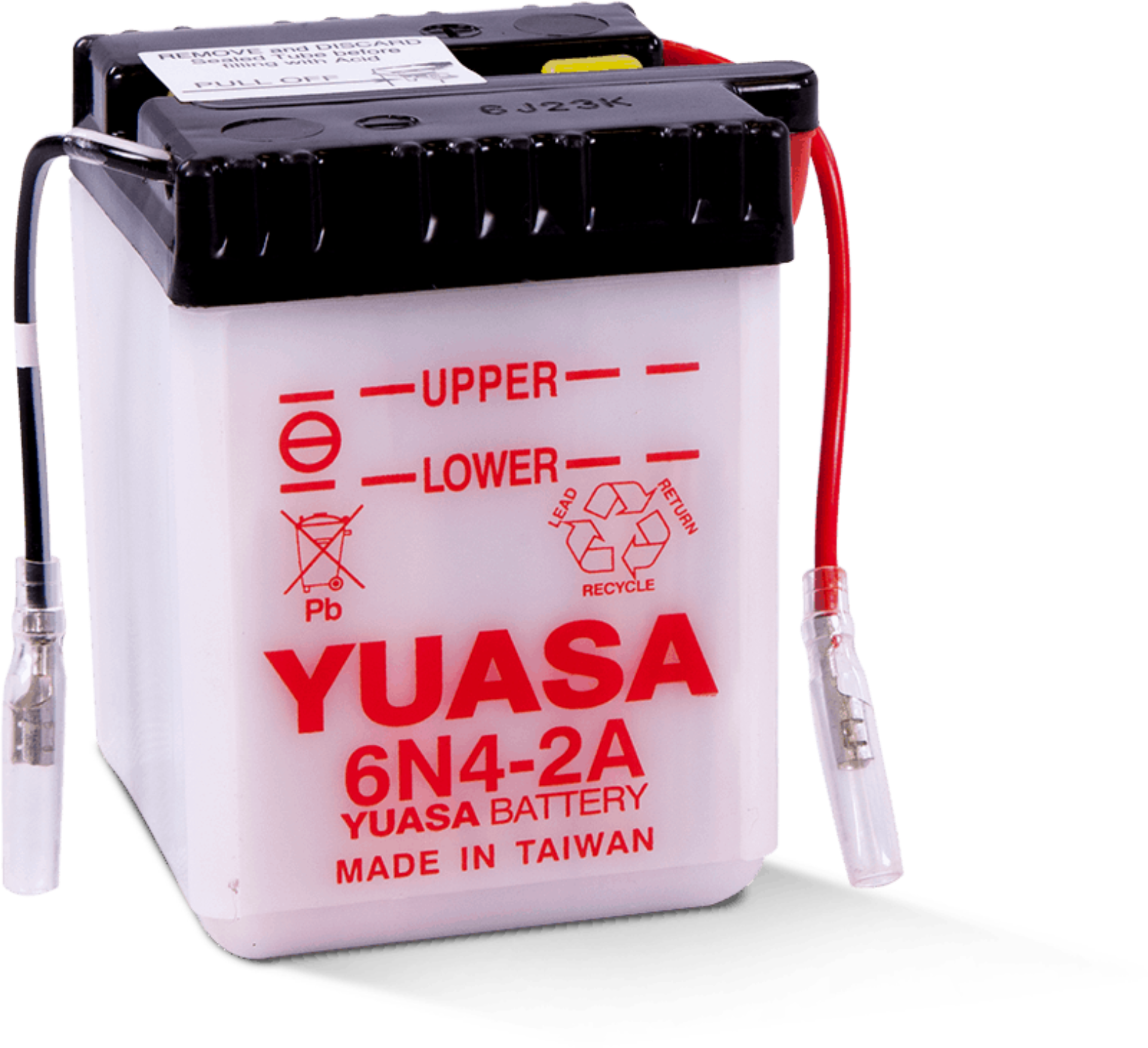 Picture of Yuasa 6N4-2A Conventional 6-Volt Battery