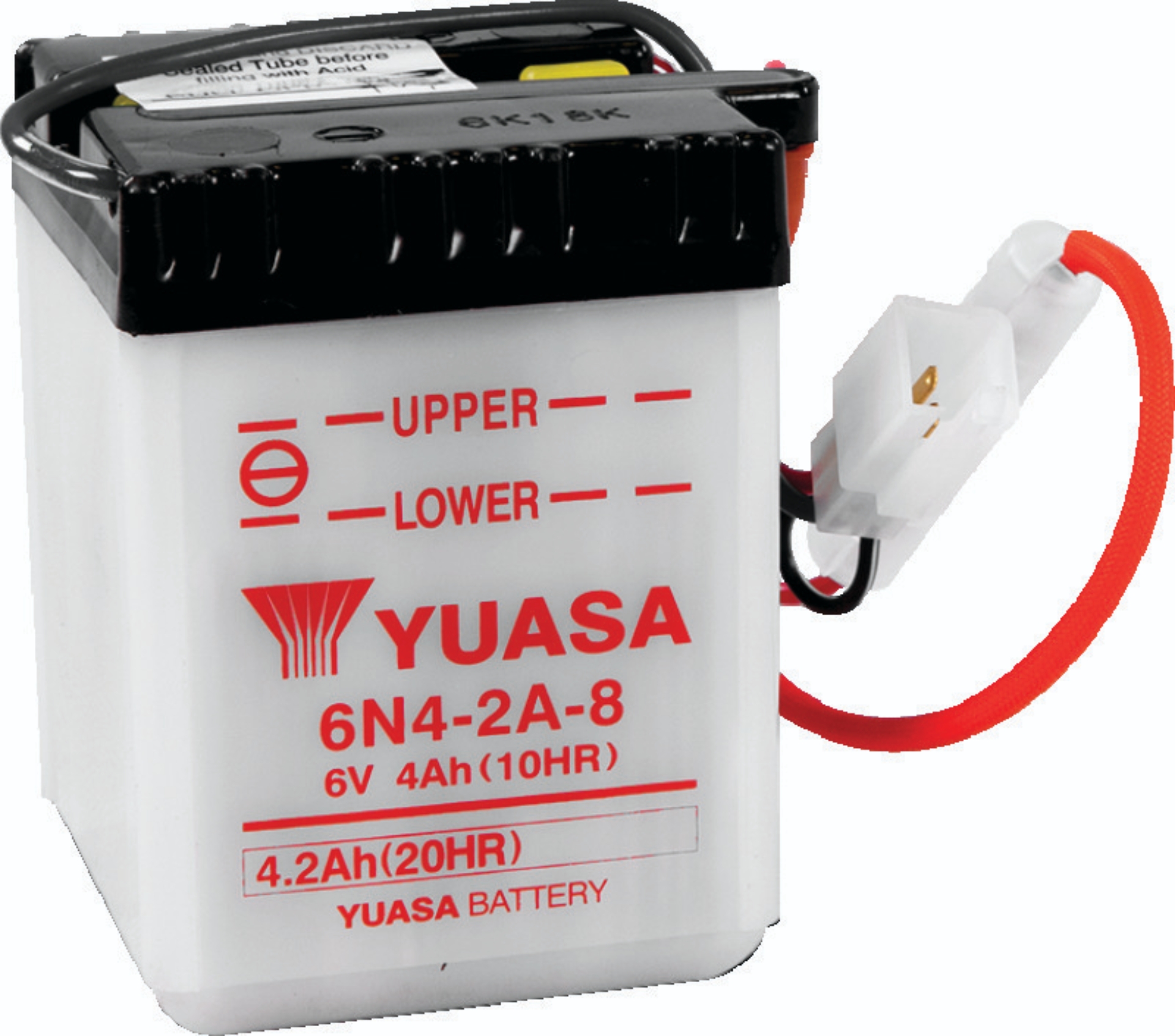 Picture of Yuasa 6N4-2A-8 Conventional 6-Volt Battery