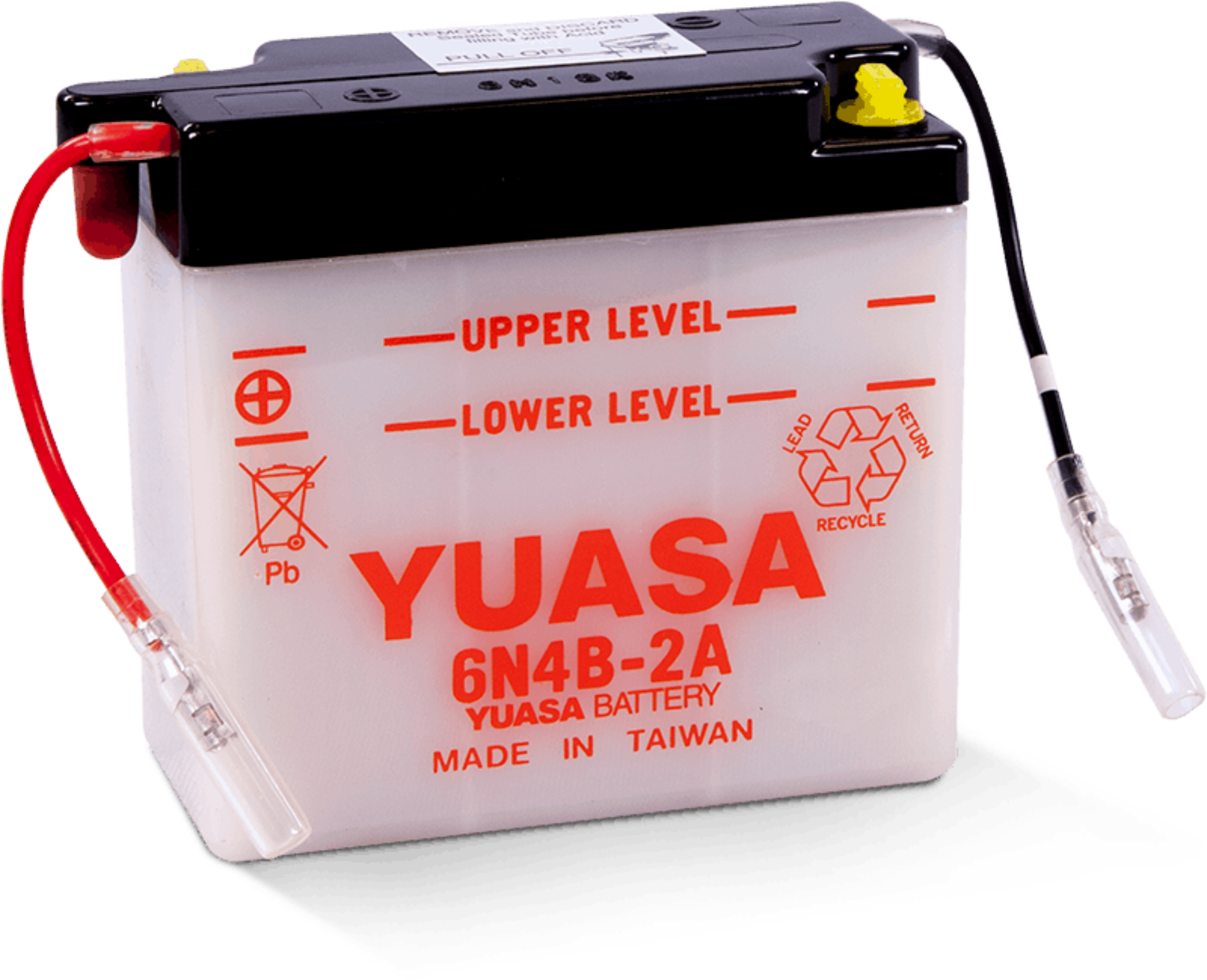 Picture of Yuasa 6N4B-2A Conventional 6-Volt Battery
