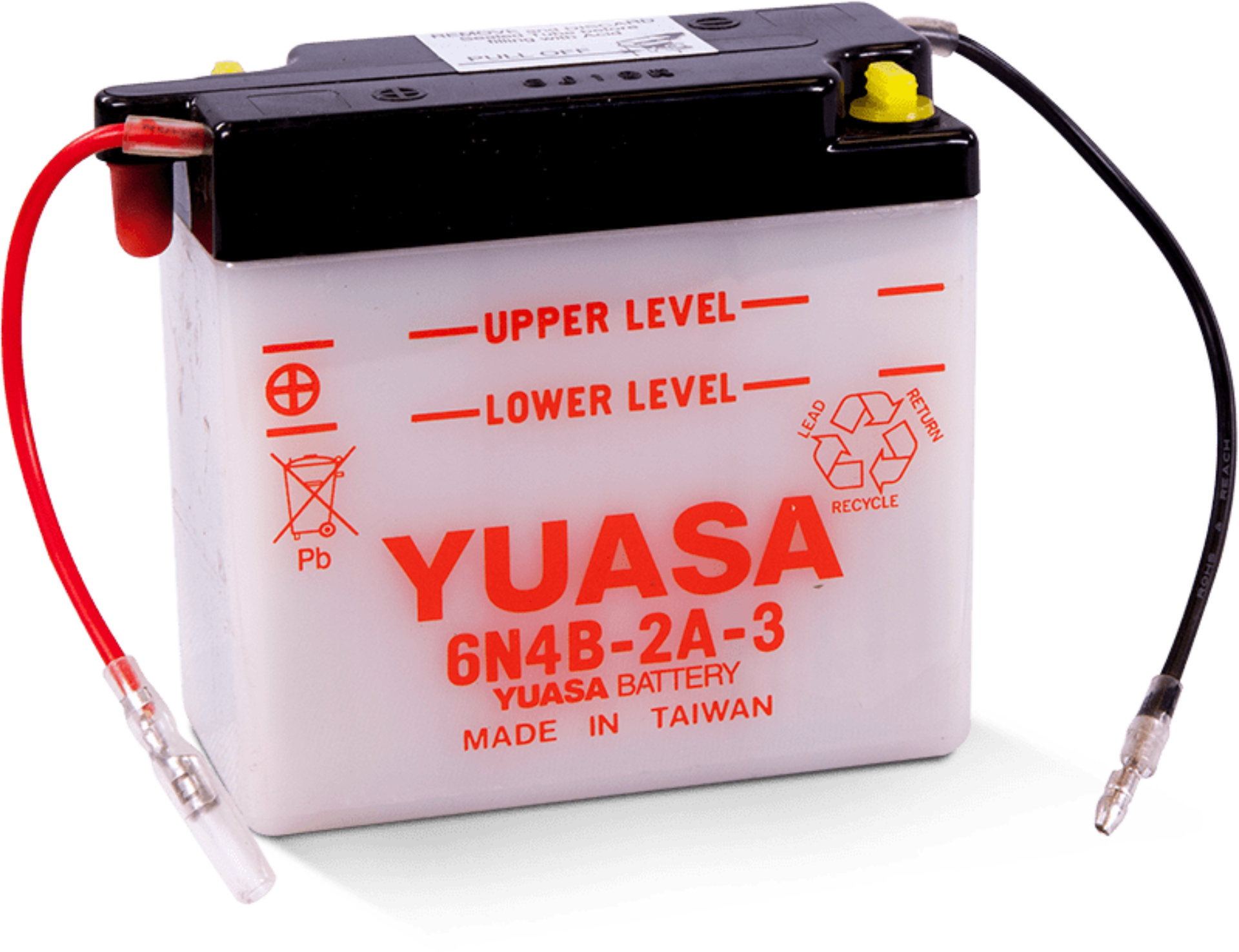 Picture of Yuasa 6N4B-2A-3 Conventional 6-Volt Battery