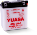 Picture of Yuasa 6N6-3B-1 Conventional 6-Volt Battery