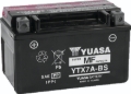 Picture of Yuasa YTX7A-BS Maintenance Free AGM 12-Volt Battery w/Bottle