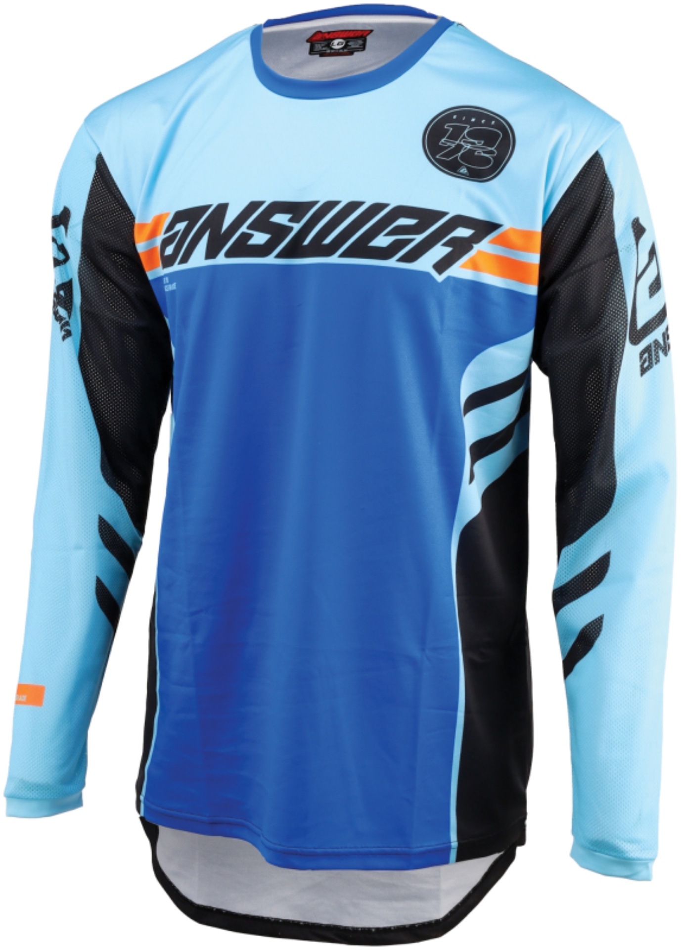 Picture of Answer 25 Arkon Nitrus Jersey Blue/Black/Hyper Orange - Small