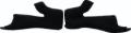 Picture of Answer AR1 Cheek Pads Black Youth - Medium