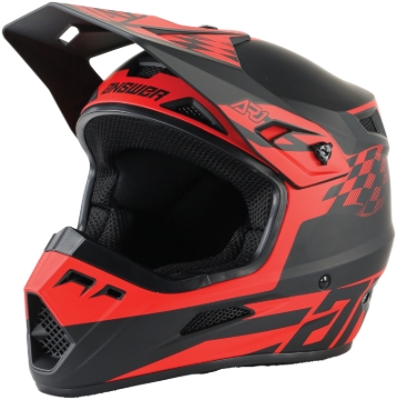 Picture of Answer AR1 Sweep Helmet Black/Red - Large
