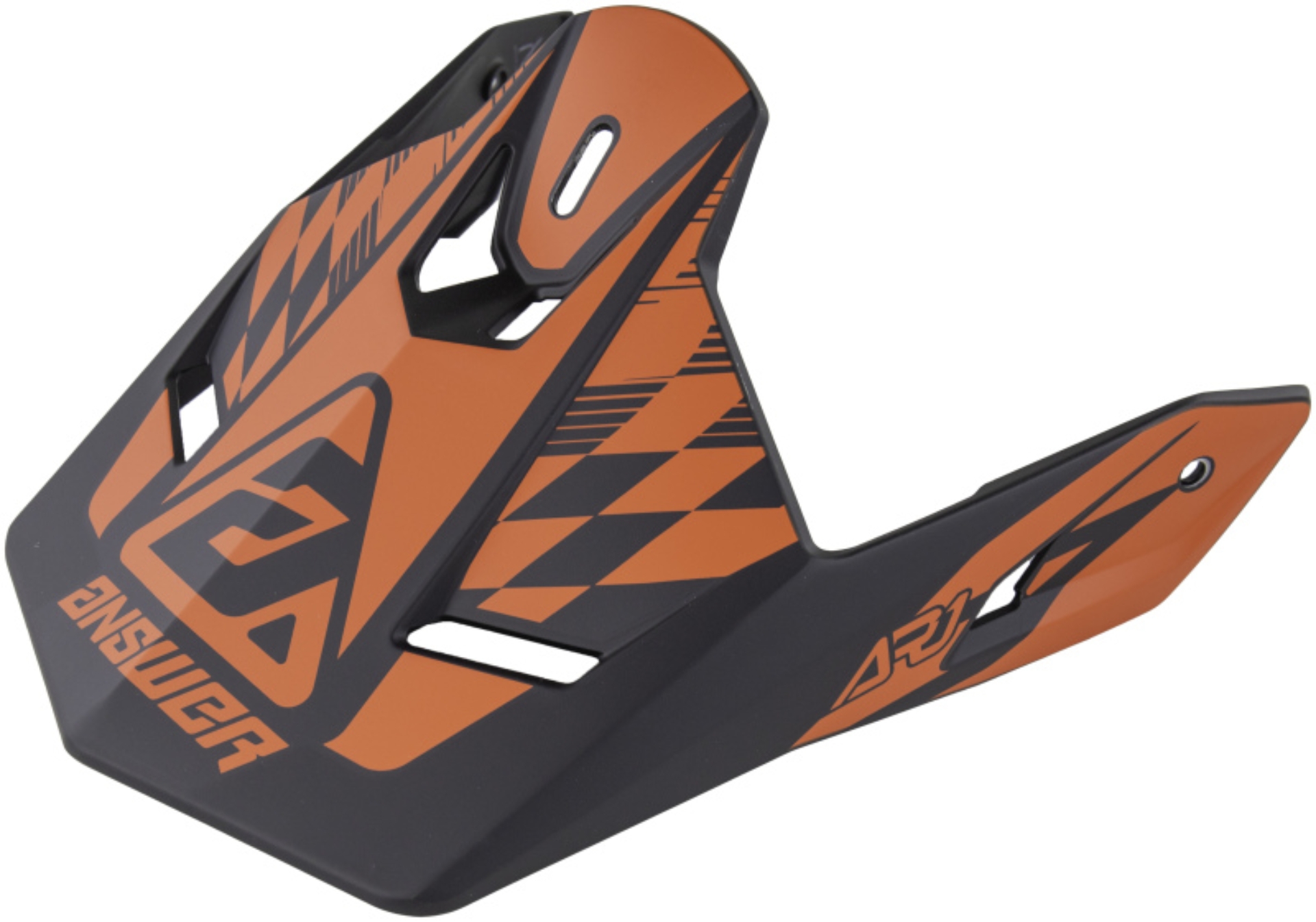 Picture of Answer AR1 Sweep Visor Black/Red Youth