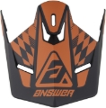 Picture of Answer AR1 Sweep Visor Black/Red Youth