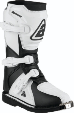 Picture of Answer AR1 Boots Black/White Youth Size - 6