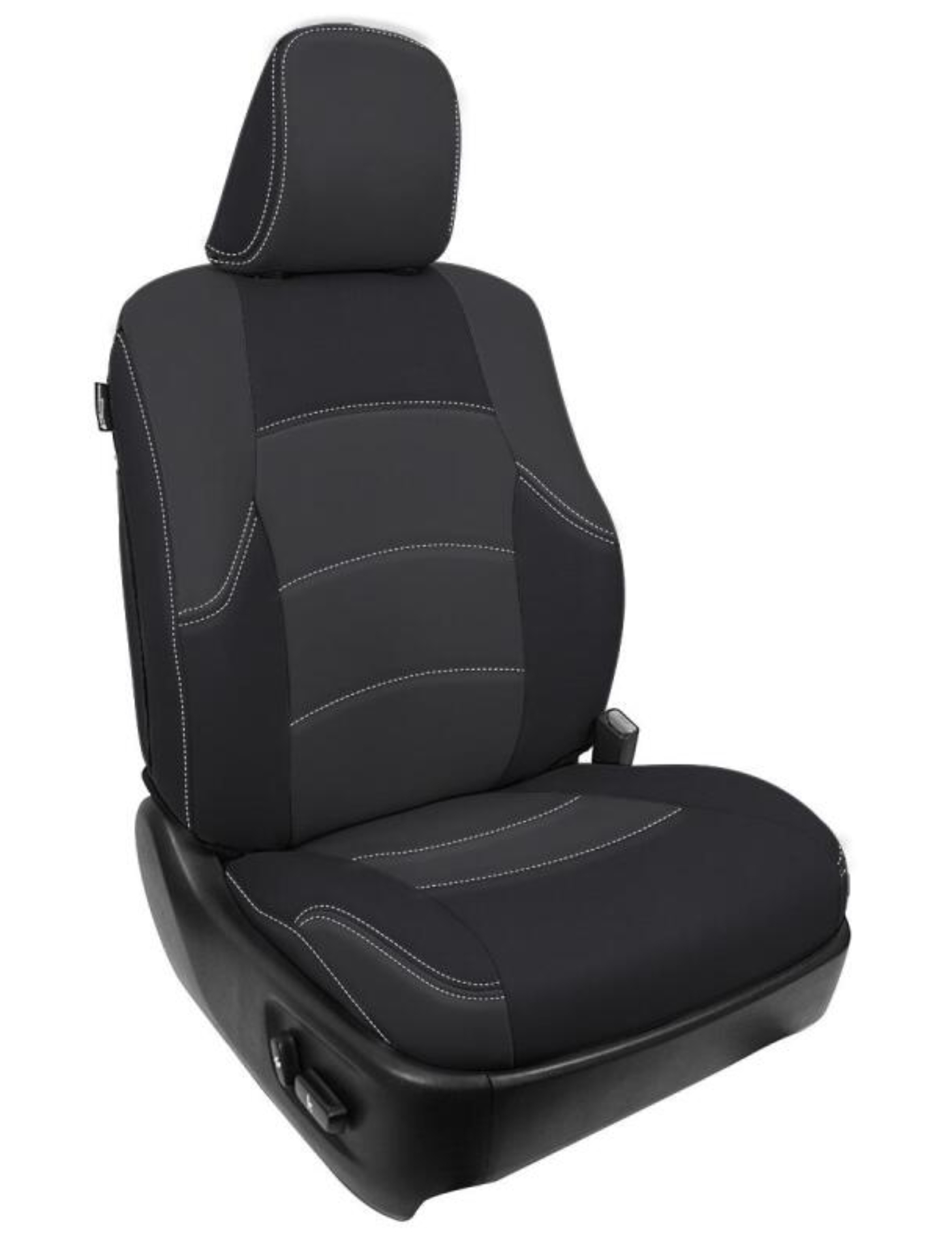 Picture of PRP 2011+ Toyota 4Runner Front Seat Covers (Pair) - Black/Grey