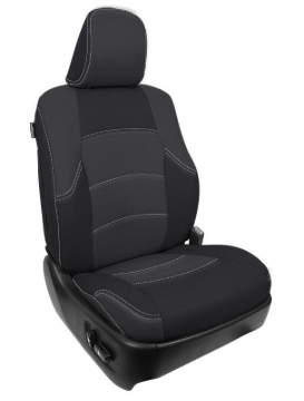 Picture of PRP 2011+ Toyota 4Runner Front Seat Covers (Pair) - Black/Grey