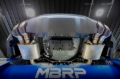 Picture of MBRP 15-24 Ford Mustang T304 SS 4in OD / 6.5in Length Quad Tip Cover Kit - Black Tip