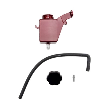 Picture of Wehrli 20-24 Duramax L5P Auxiliary Coolant Tank Kit - WCFab Red