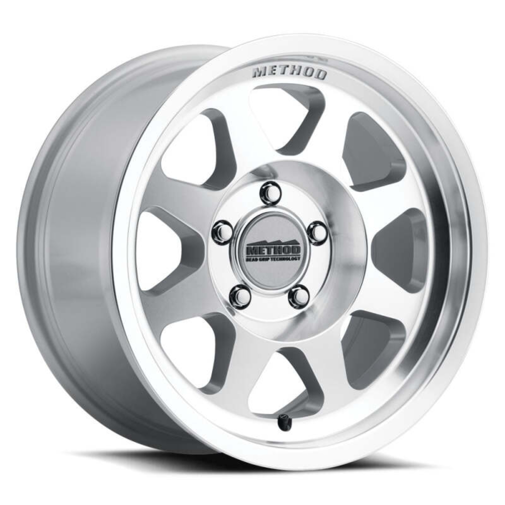 Picture of Method MR701 Bead Grip 17x8.5 0mm Offset 8x6.5 130.81mm CB Machined/Clear Coat Wheel
