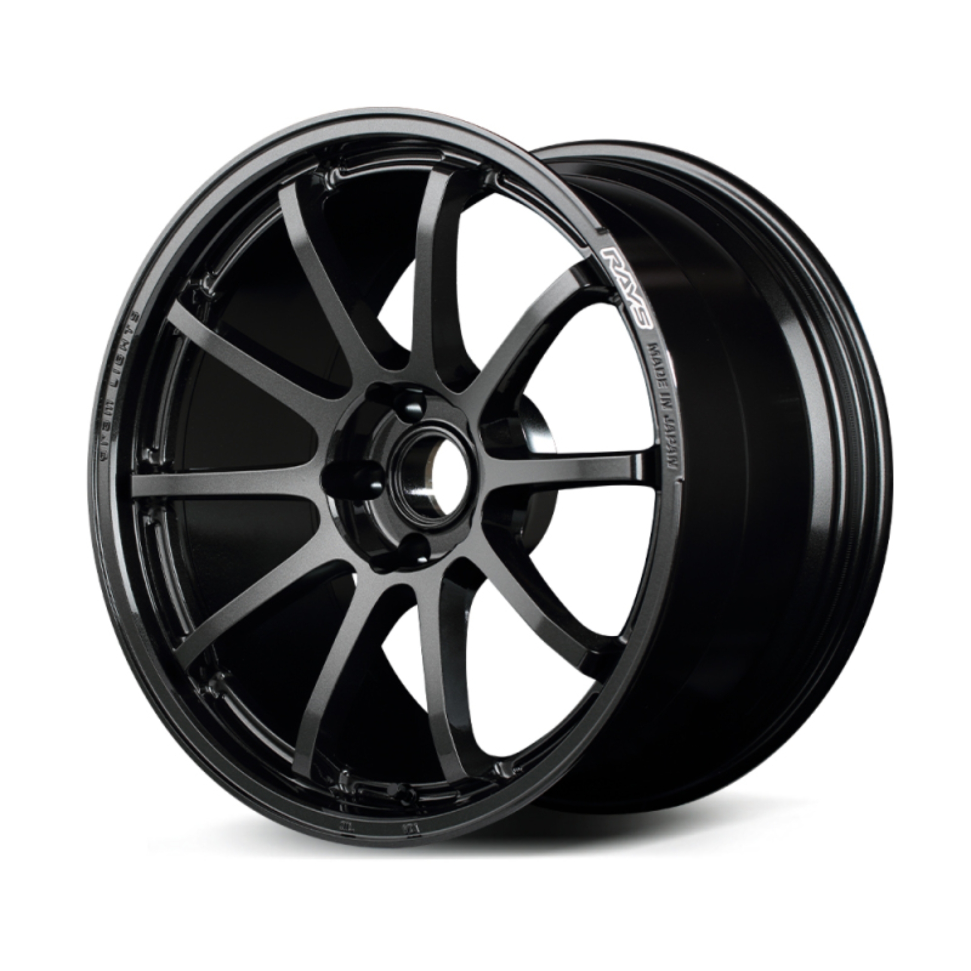 Picture of Gram Lights 57NR 18x9.5 +38 5x100 Glass Black Wheel
