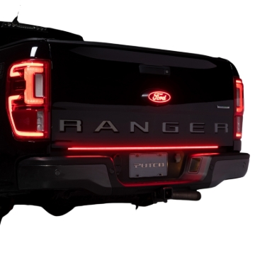 Picture of Putco 19-24 Ford Ranger 48In Direct Fit Blade Kit Tailgate Bars Equipped w Factory LED Taillamps
