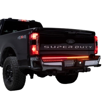 Picture of Putco 23-24 Ford SuperDuty F-250 60In Direct Fit Blade Kit Tailgate Bars w/ LED Taillamps
