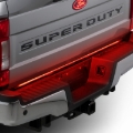 Picture of Putco 2024 Ford SuperDuty F-250 60In Direct Fit Red Blade Kit Tailgate Bars w/ LED Taillamps