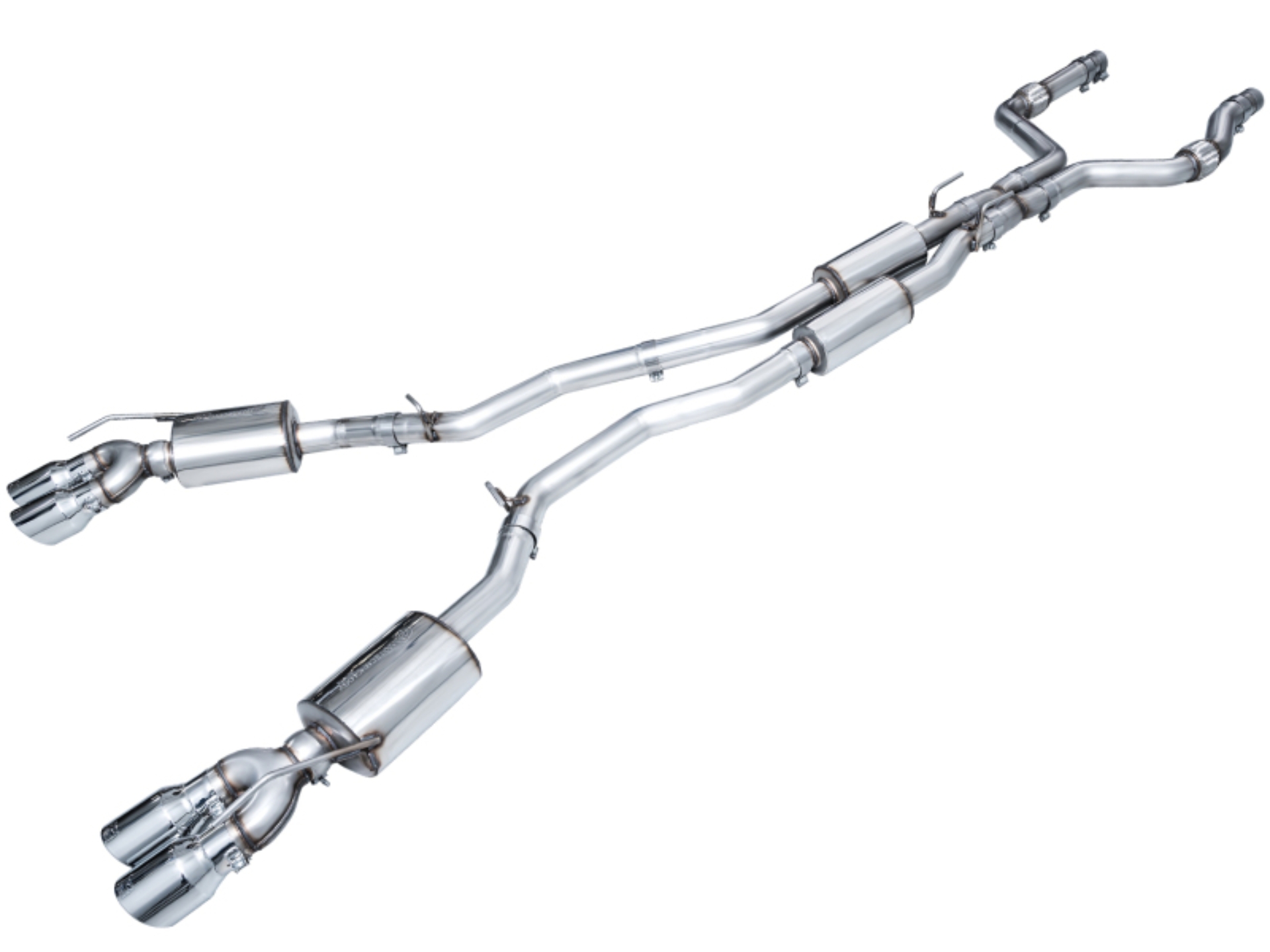 Picture of AWE Tuning 20-25 (Only Certain 2026 Models) Ford Explorer ST Touring Ed. Exhaust w/Chrome Silv Tips