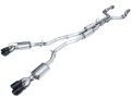 Picture of AWE Tuning 20-25 (Only Certain 2026 Models) Ford Explorer ST Touring Ed. Exhaust w/Diamond Blk Tips