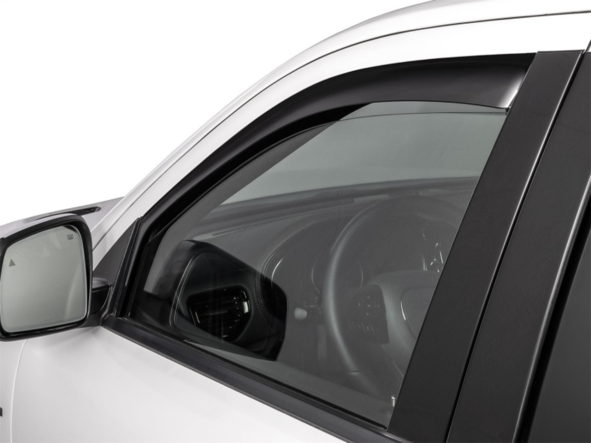 Picture of WeatherTech 11-23 Dodge Durango Front Side Window Deflectors - Dark Tint