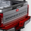 Picture of Putco 20-22 Ford Super Duty Letters Tailgate/Rear Ford Lettering Emblems (Stamped/ Black Platinum)