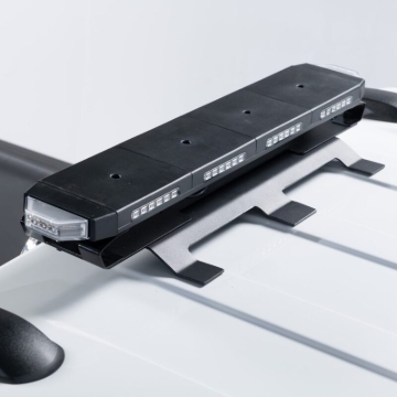 Picture of Putco 24In Universal 24In Tri Color Hornet Light (Amber/Blue/White) - LED Stealth Rooftop Strobe Bar