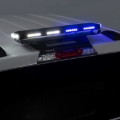 Picture of Putco 24In Universal 24In Tri Color Hornet Light (Amber/Blue/White) - LED Stealth Rooftop Strobe Bar