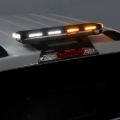 Picture of Putco 24In Universal 24In Tri Color Hornet Light (Amber/Blue/White) - LED Stealth Rooftop Strobe Bar