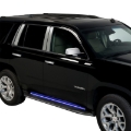 Picture of Putco 15-23 Chevrolet Tahoe Blade Rocker Kits Sideliners - Red/Blue w/ White Override