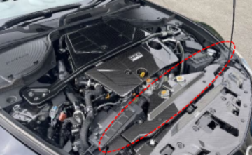Picture of HKS 2023 Nissan Z Dry Carbon Radiator Cover