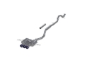 Picture of MBRP 23-24 Honda Civic Type R 2.0L T304 SS 3in Cat-Back Exhaust Triple Center Outlet w/ Burnt Tips