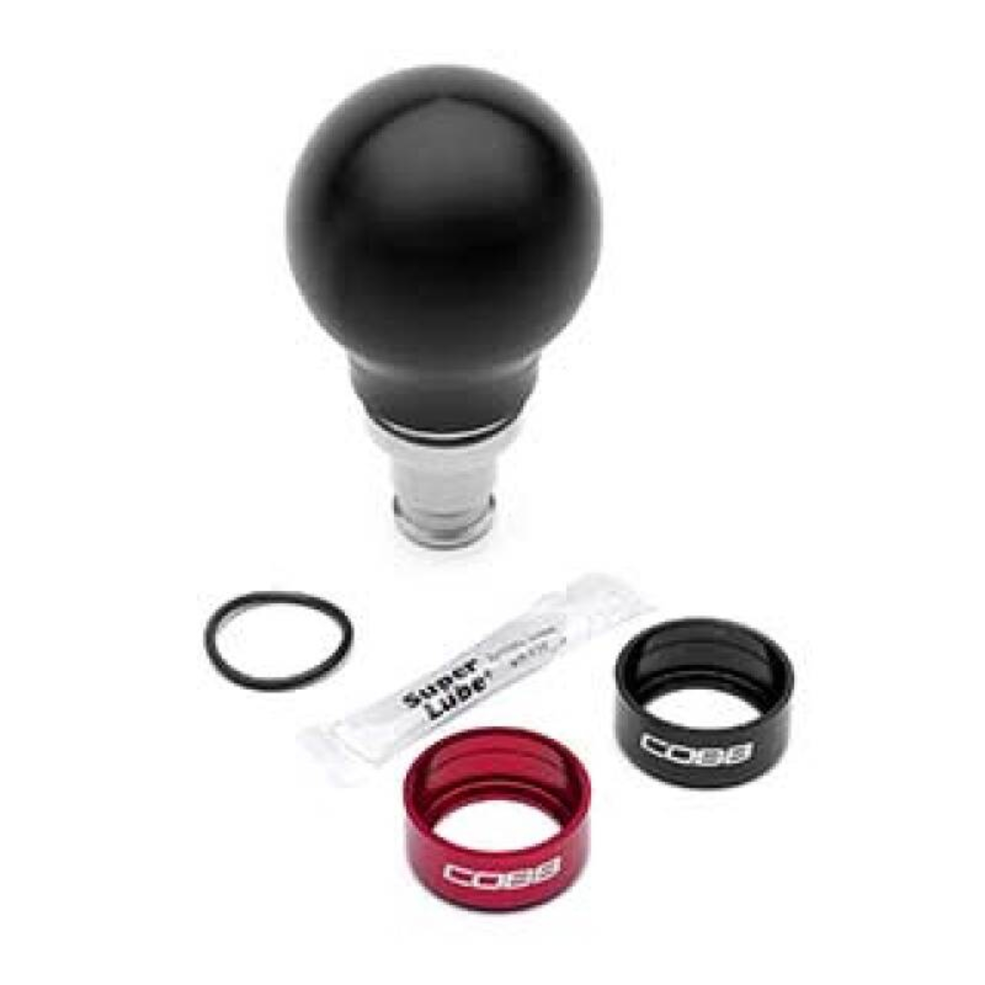 Picture of Cobb 17-21 Honda Civic Type R 6-Speed Short Weighted Cobb Knob - Black